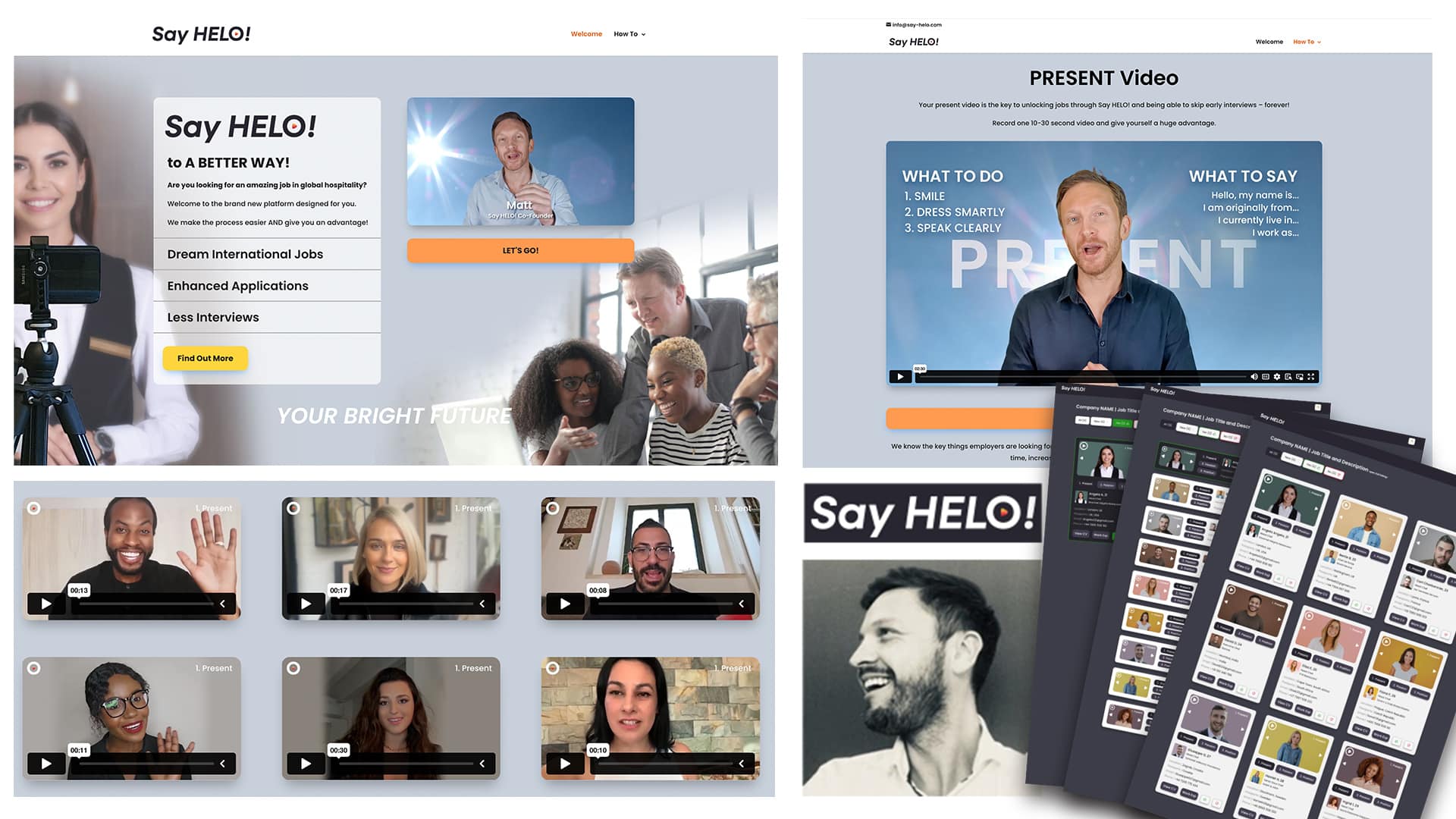 Say HELO! Recruitment Platform